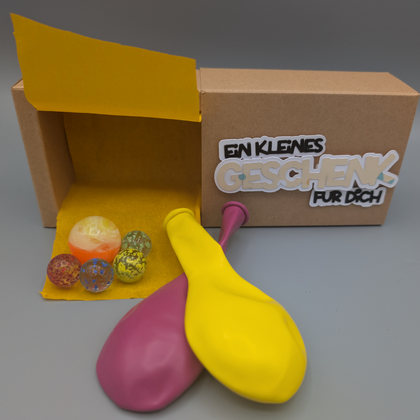Geschenkbox - Klein "Geschenk für Dich"