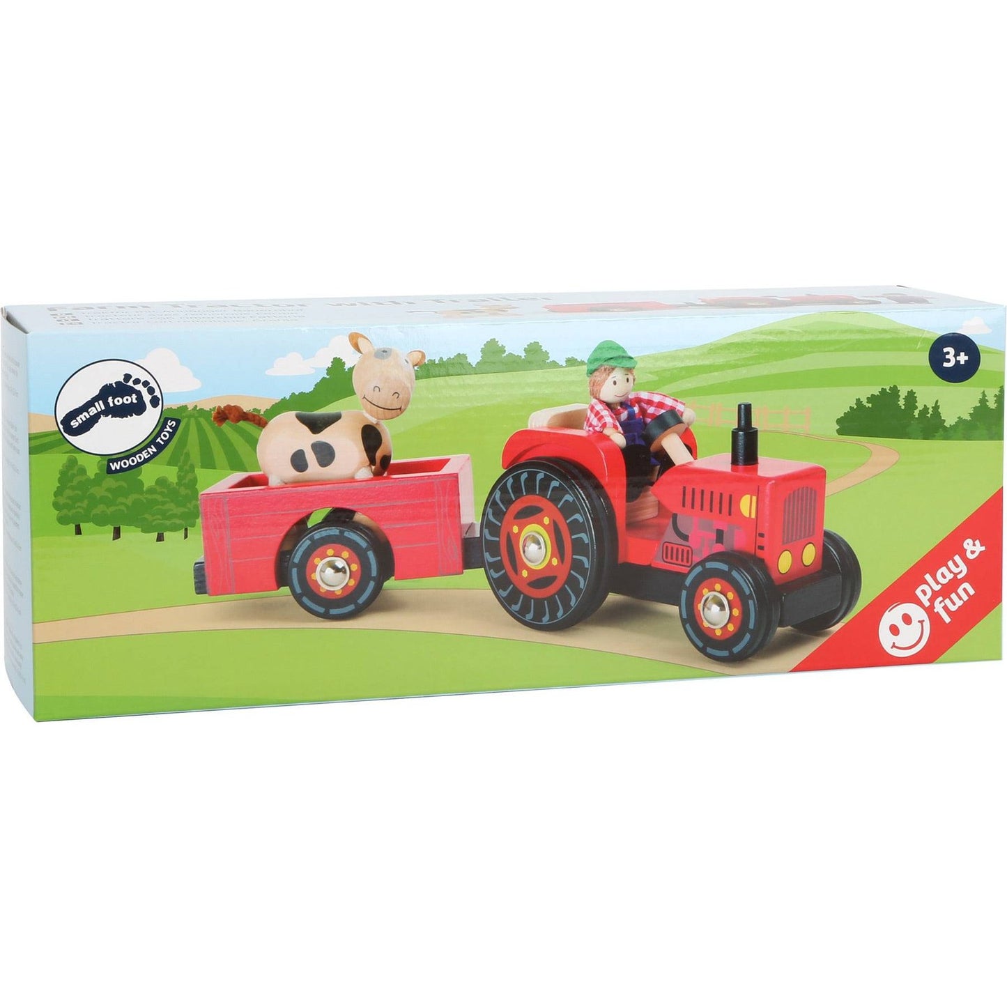 Traktor mit Anhänger „Bauernhof“