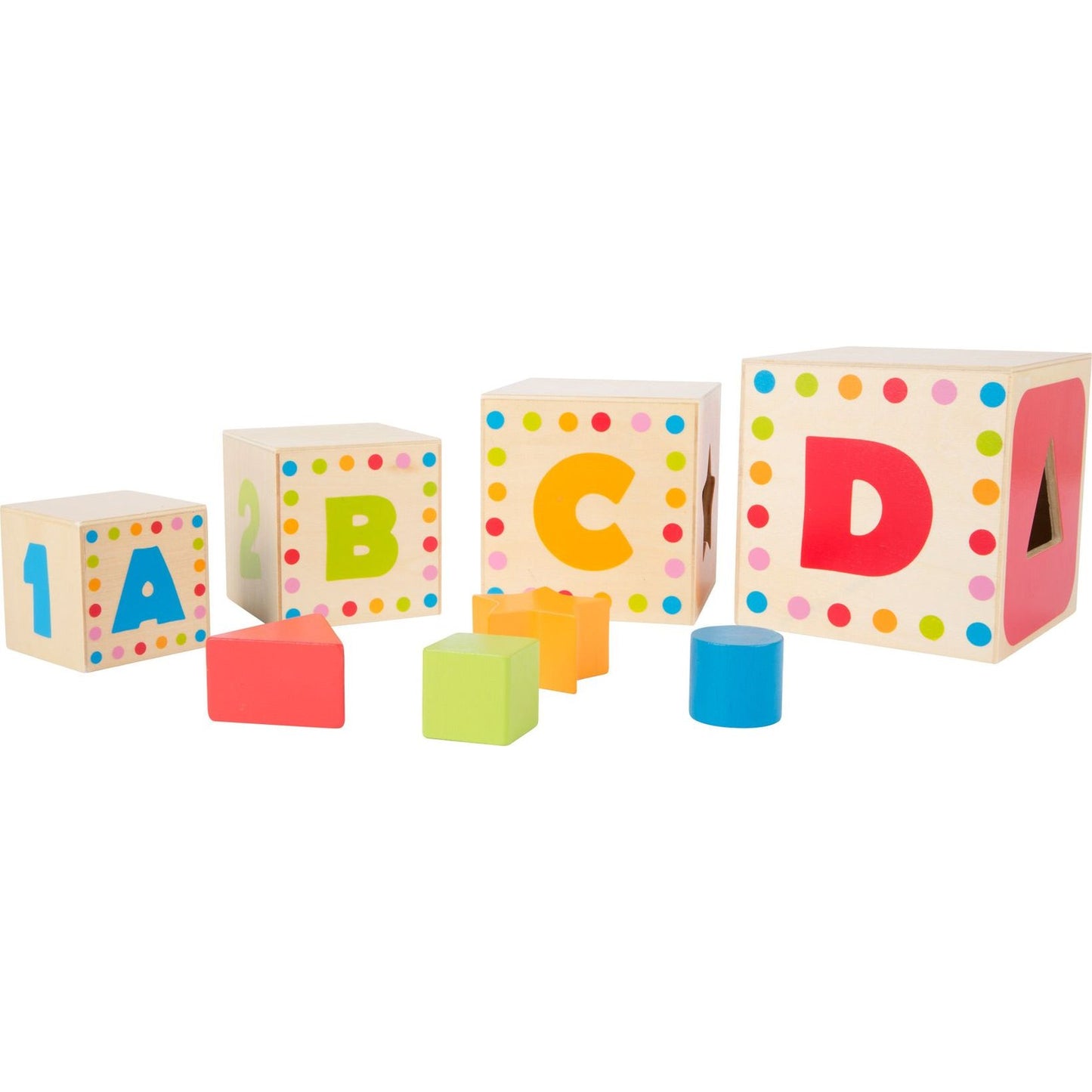 Stapelwürfel ABC
