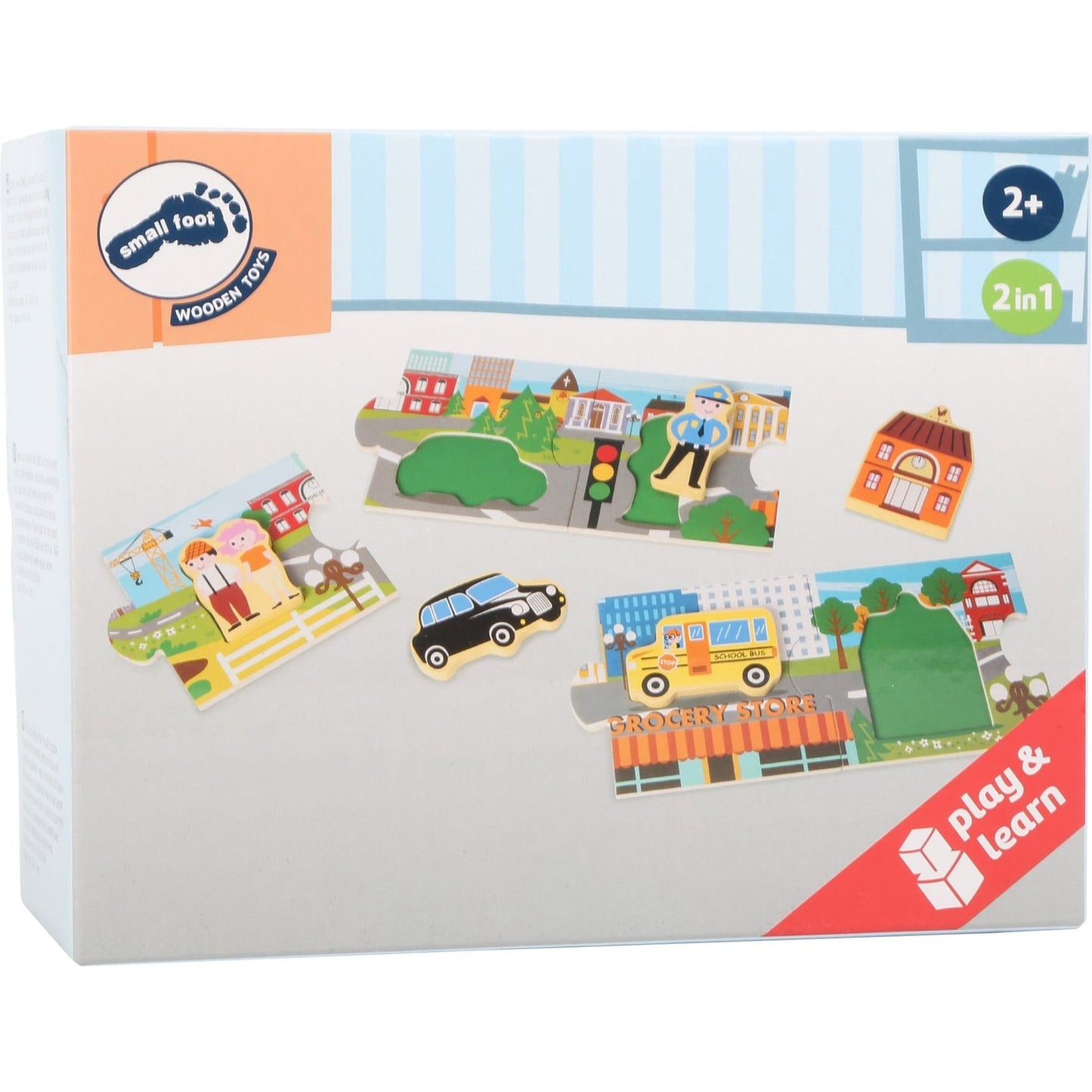 Storypuzzle Stadt