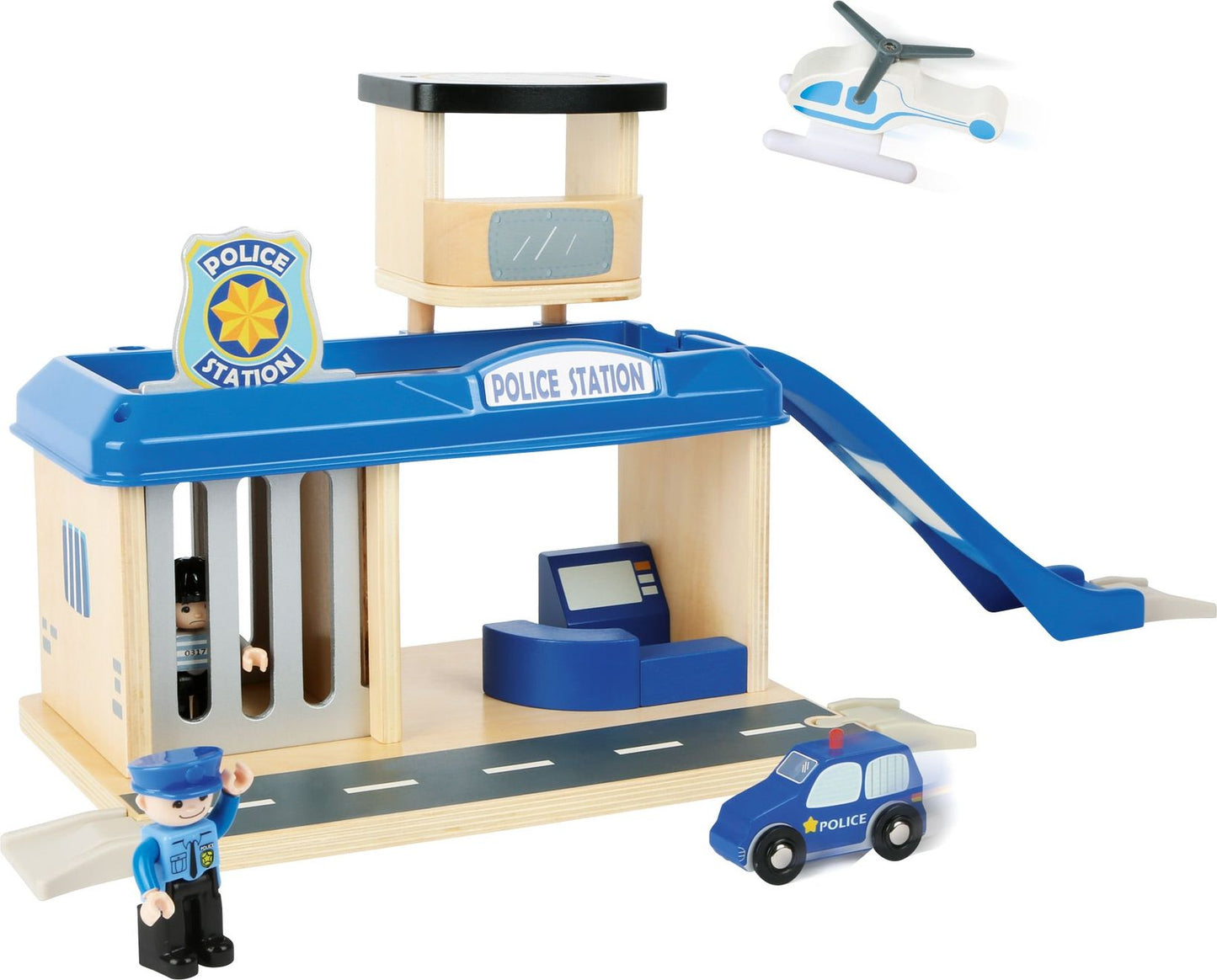 Polizeiwache mit Zubehör