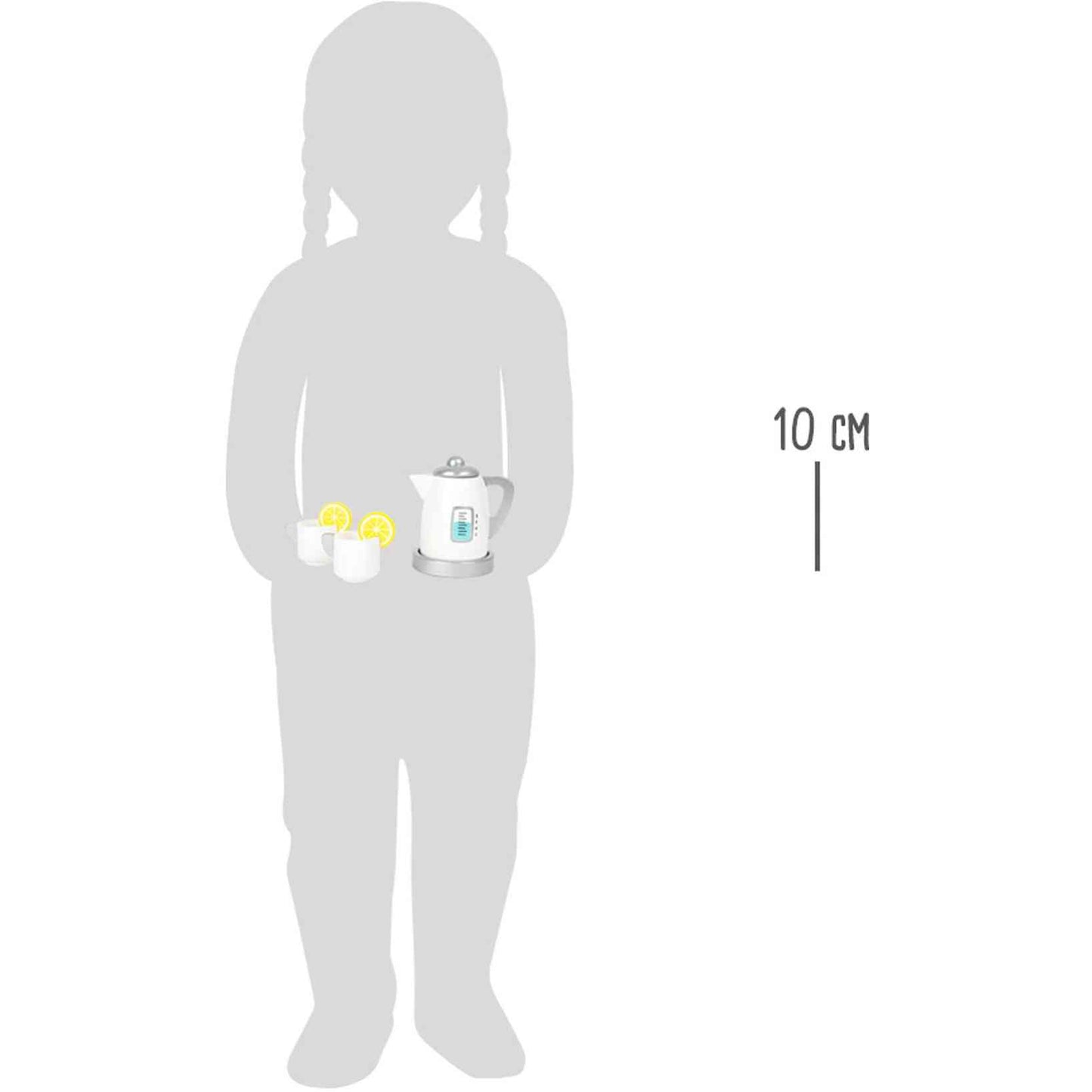 Tee-Set mit Wasserkocher Kinderküche