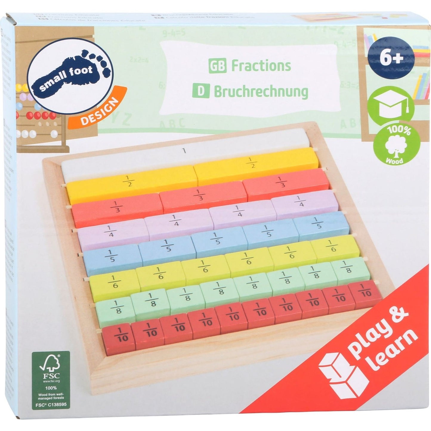 Bruchrechnung „Educate“