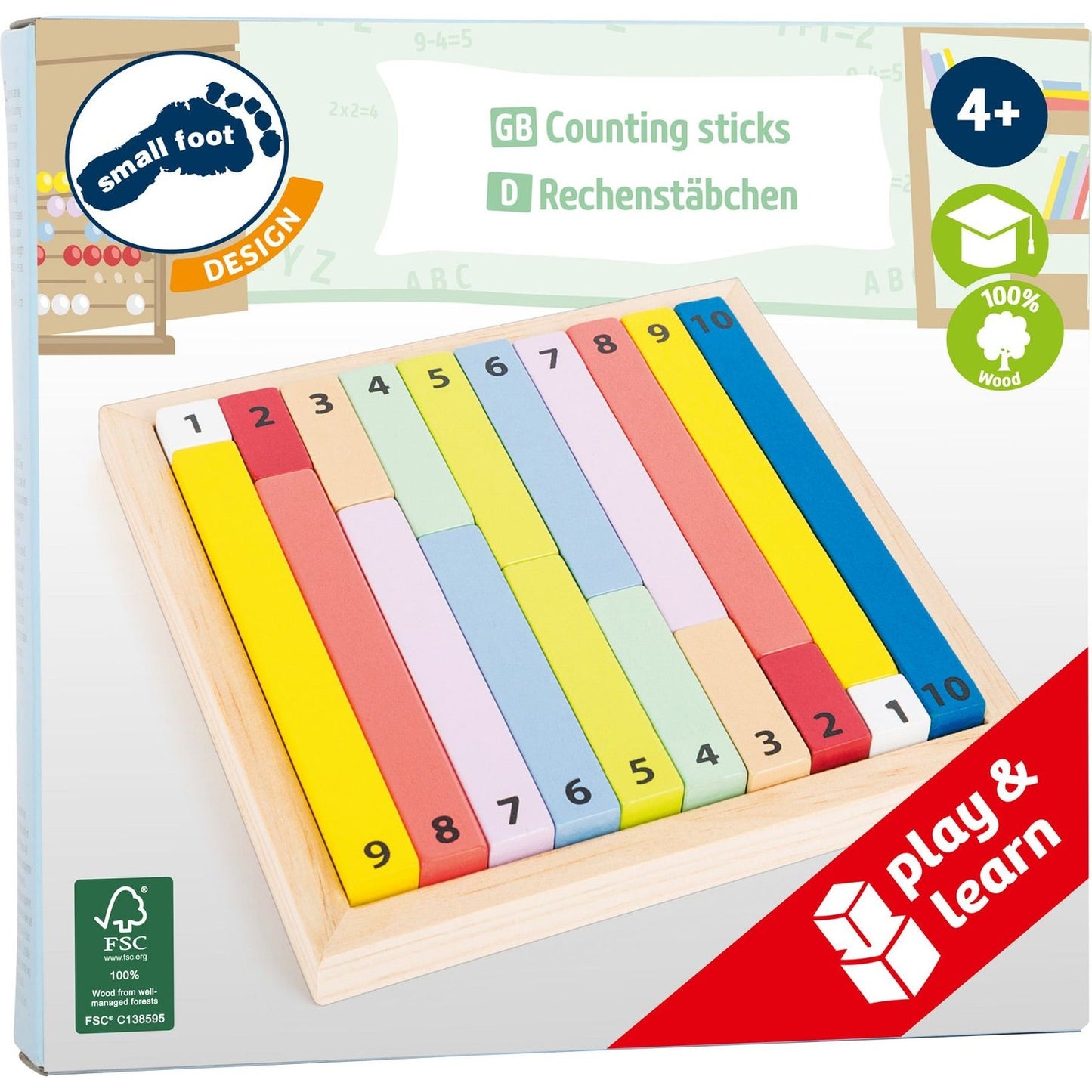 Rechenstäbchen „Educate“
