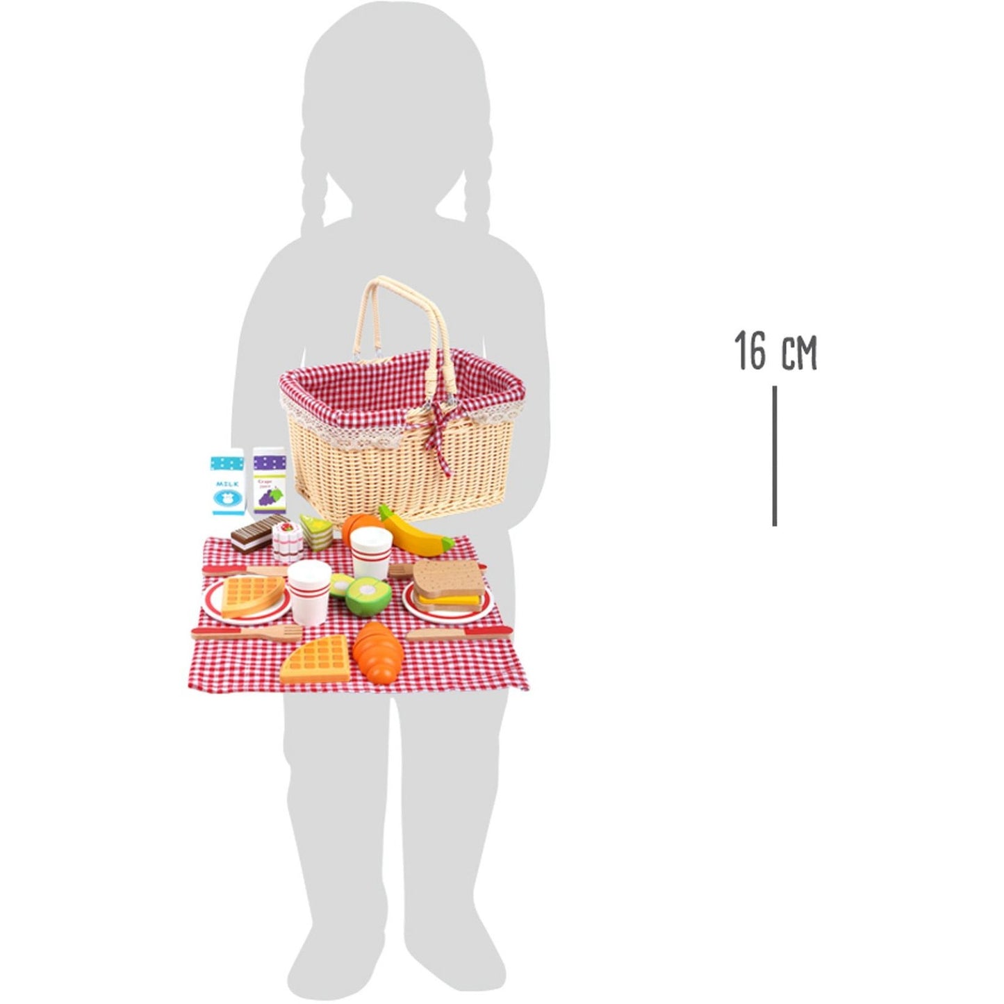Picknickkorb Frühstück