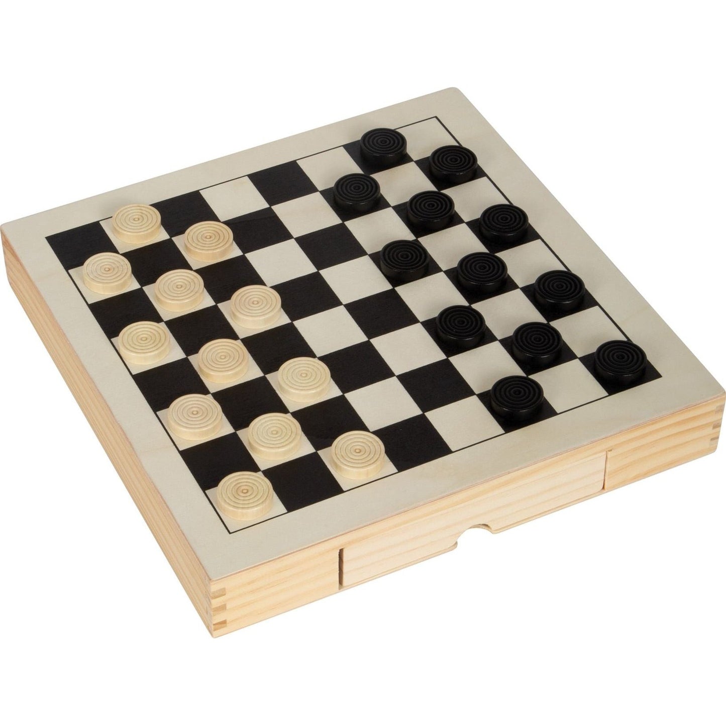 Spiele-Set Schach, Dame & Mühle