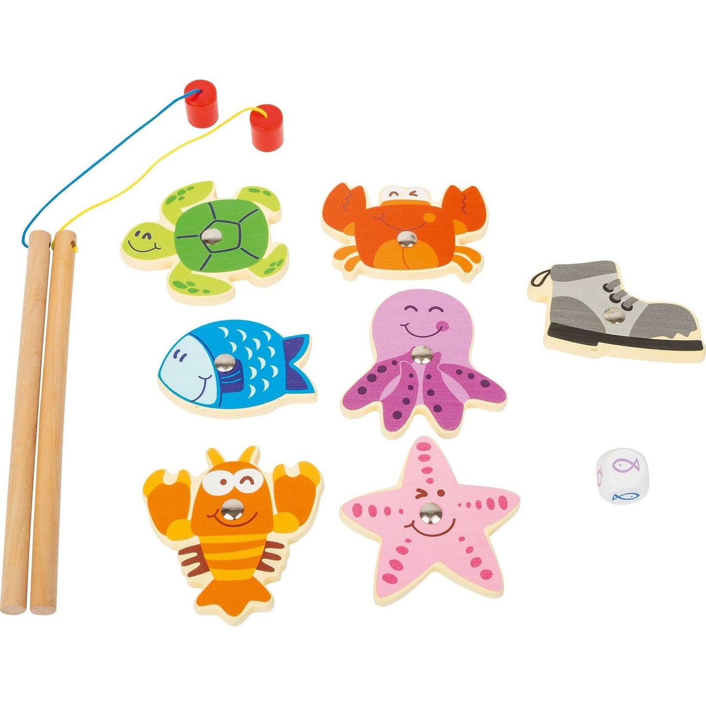 Fische angeln Reisespiel