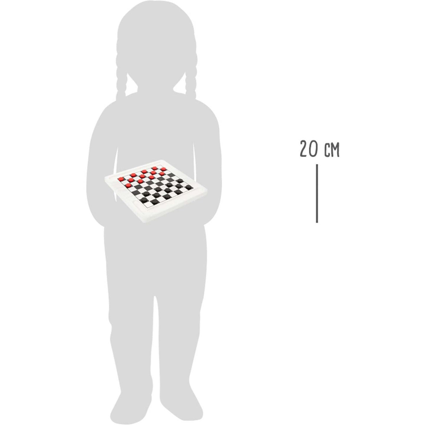 Brettspiel Schach und Dame