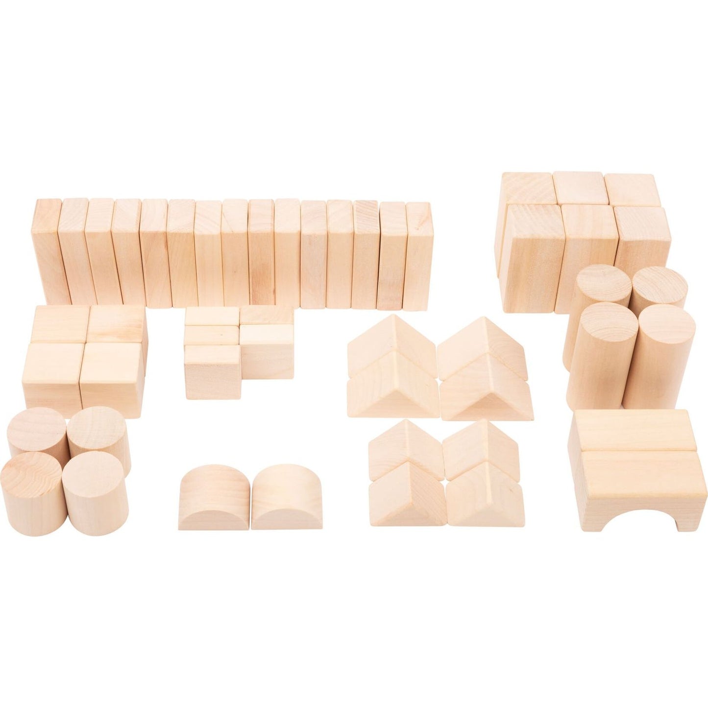 Holzbausteine Natur 200er-Pack im Beutel