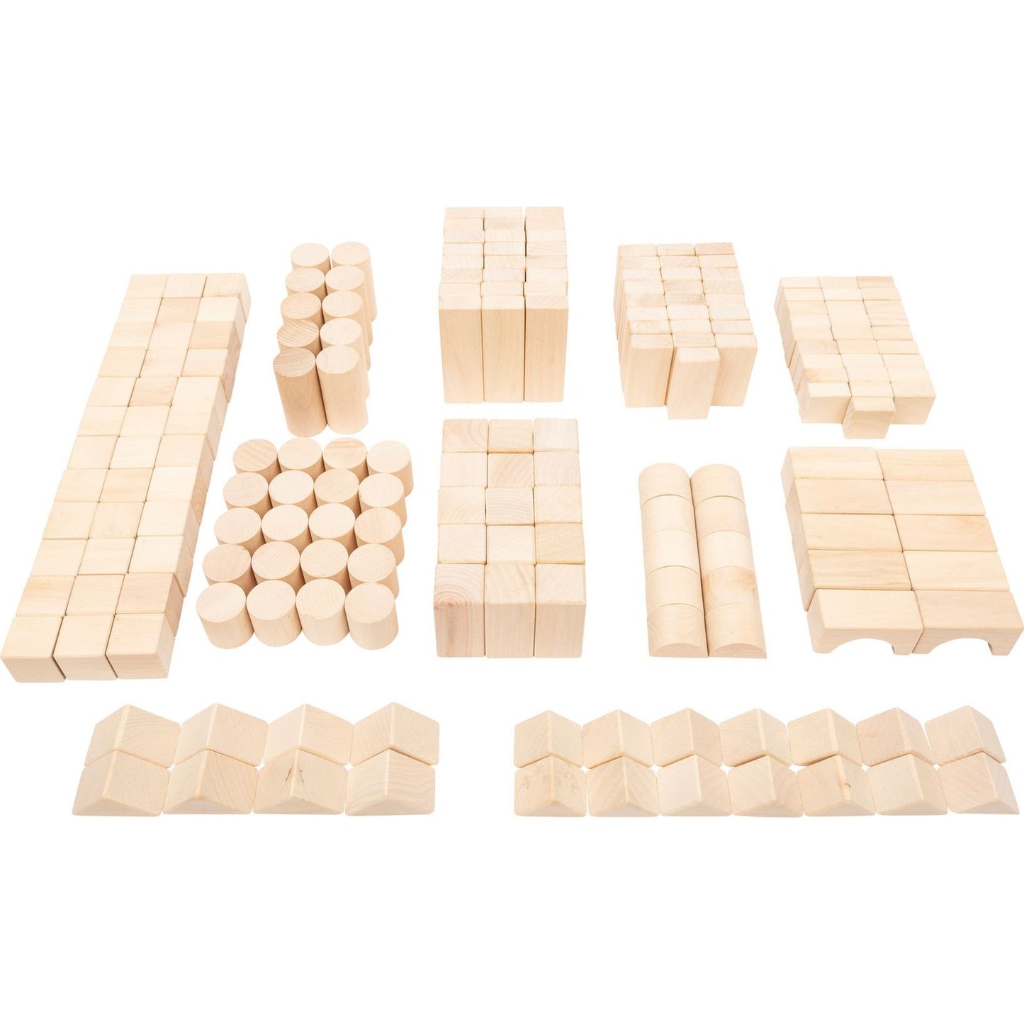 Holzbausteine Natur 200er-Pack im Beutel