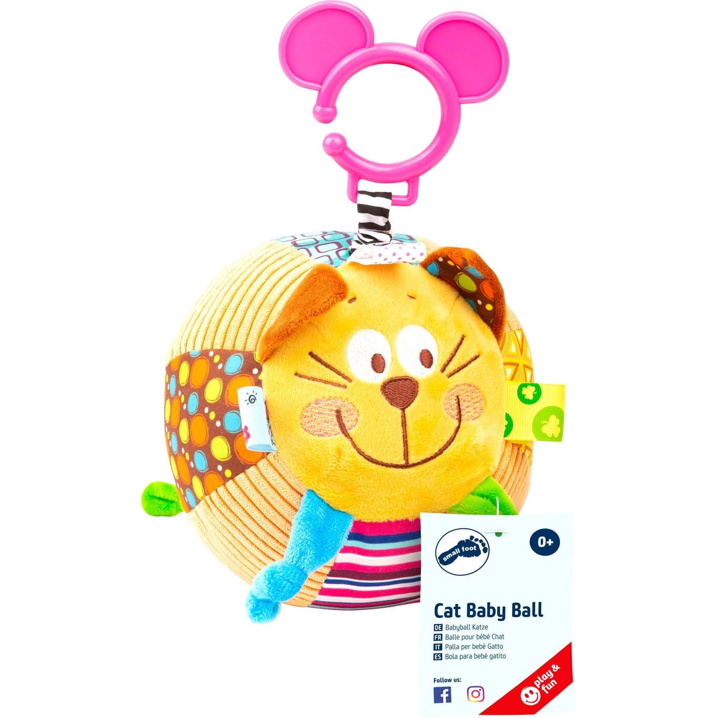 Babyball Katze