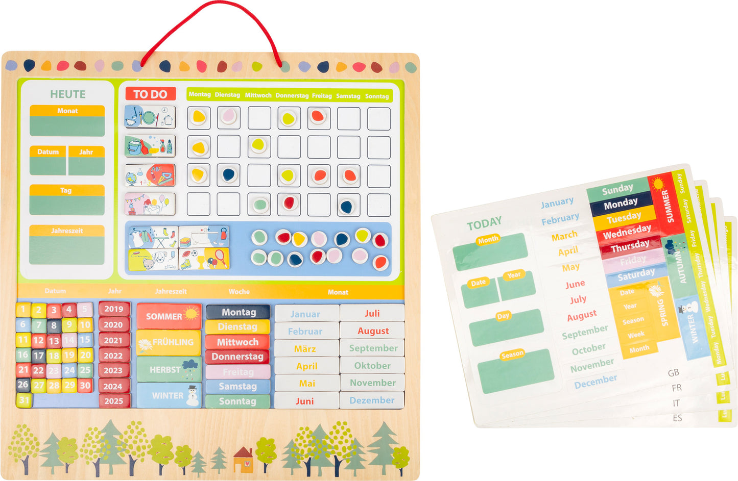 Wochenplaner, magnetisch „Educate“