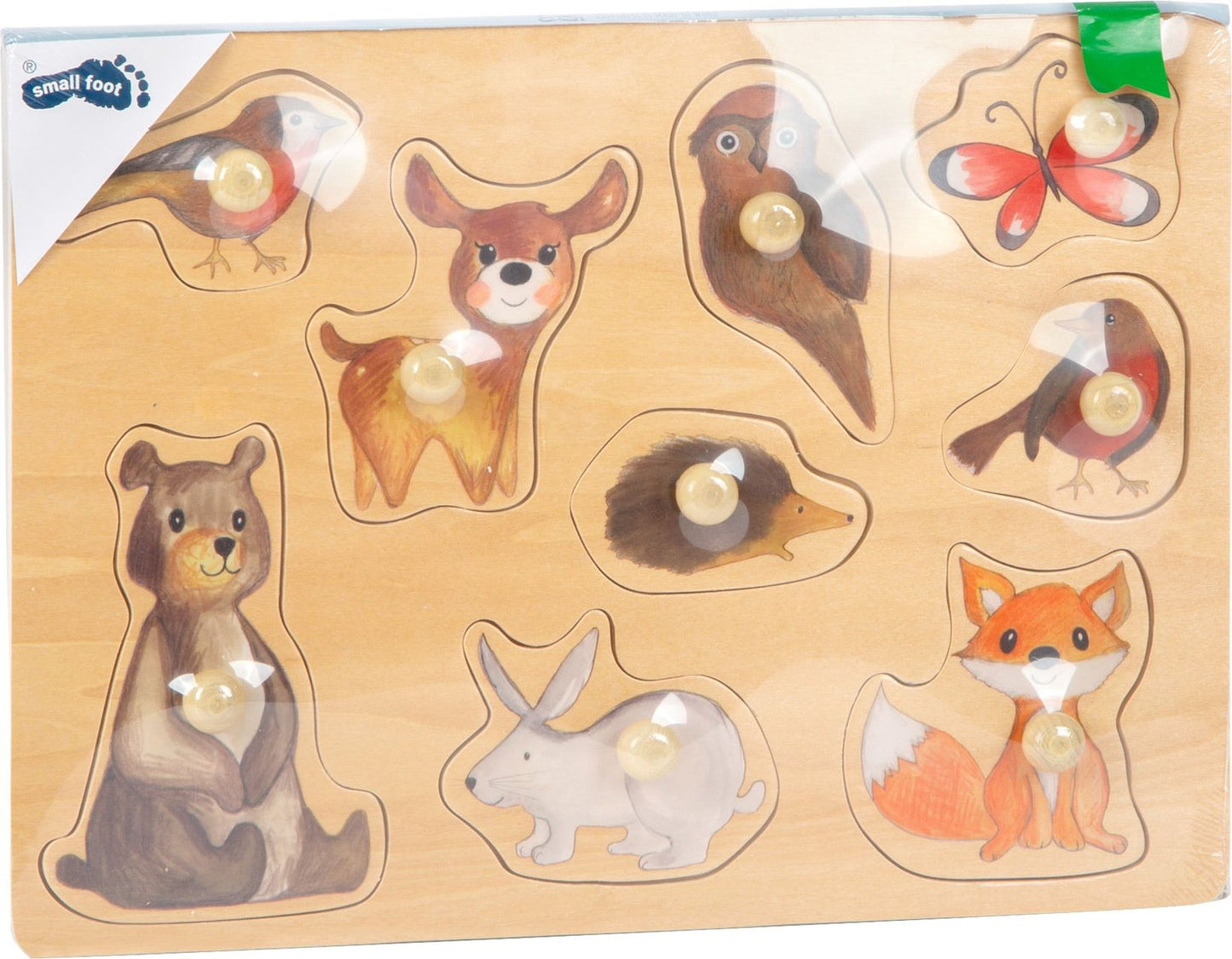 Setzpuzzle Waldtiere