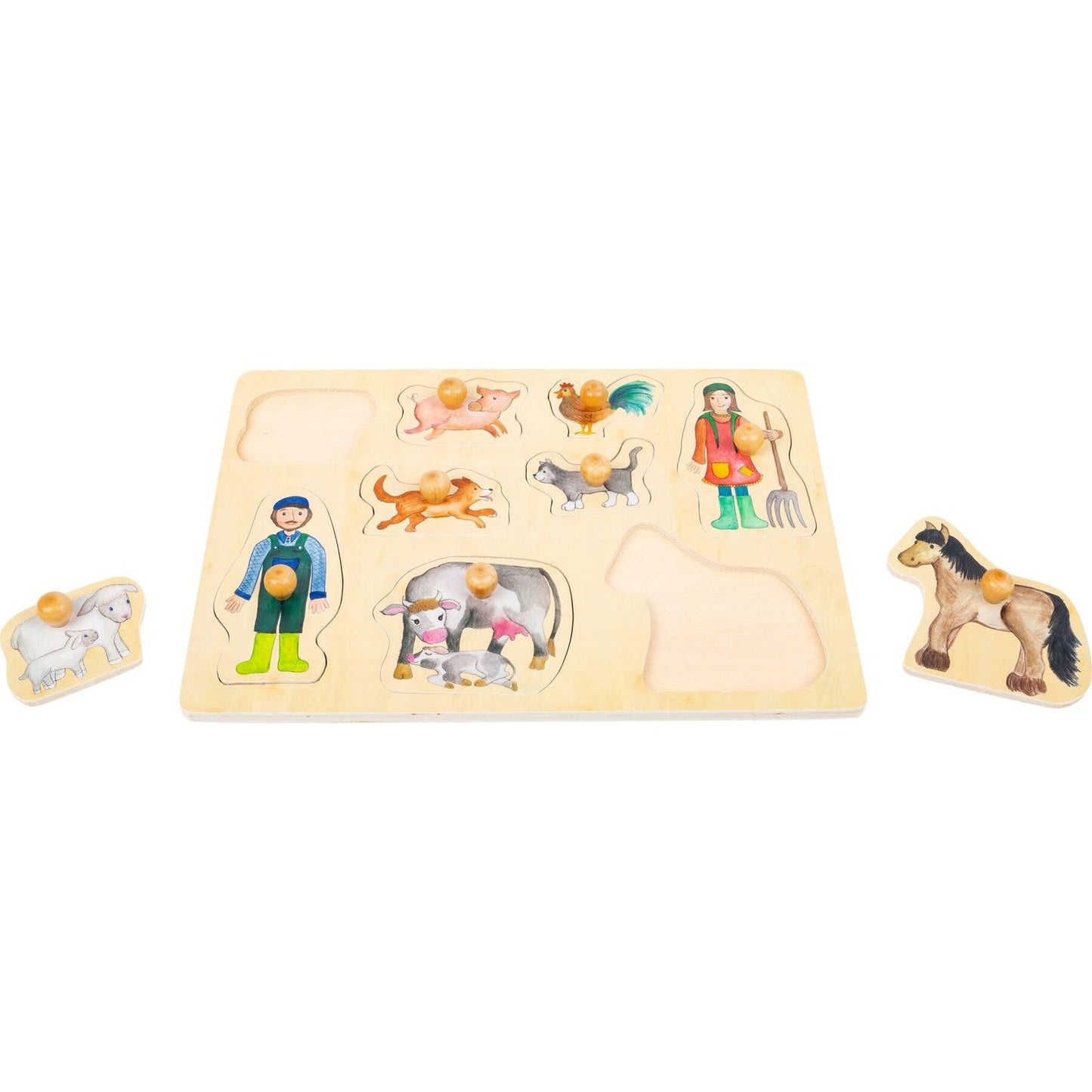 Setzpuzzle Bauernhof & Landleben