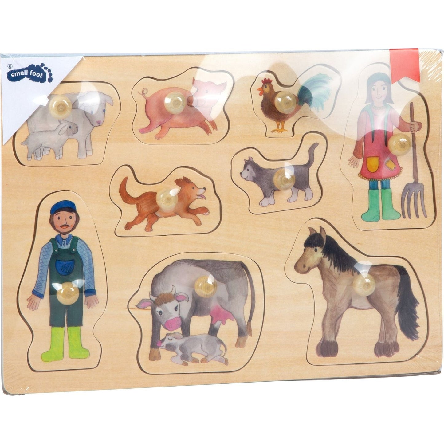 Setzpuzzle Bauernhof & Landleben