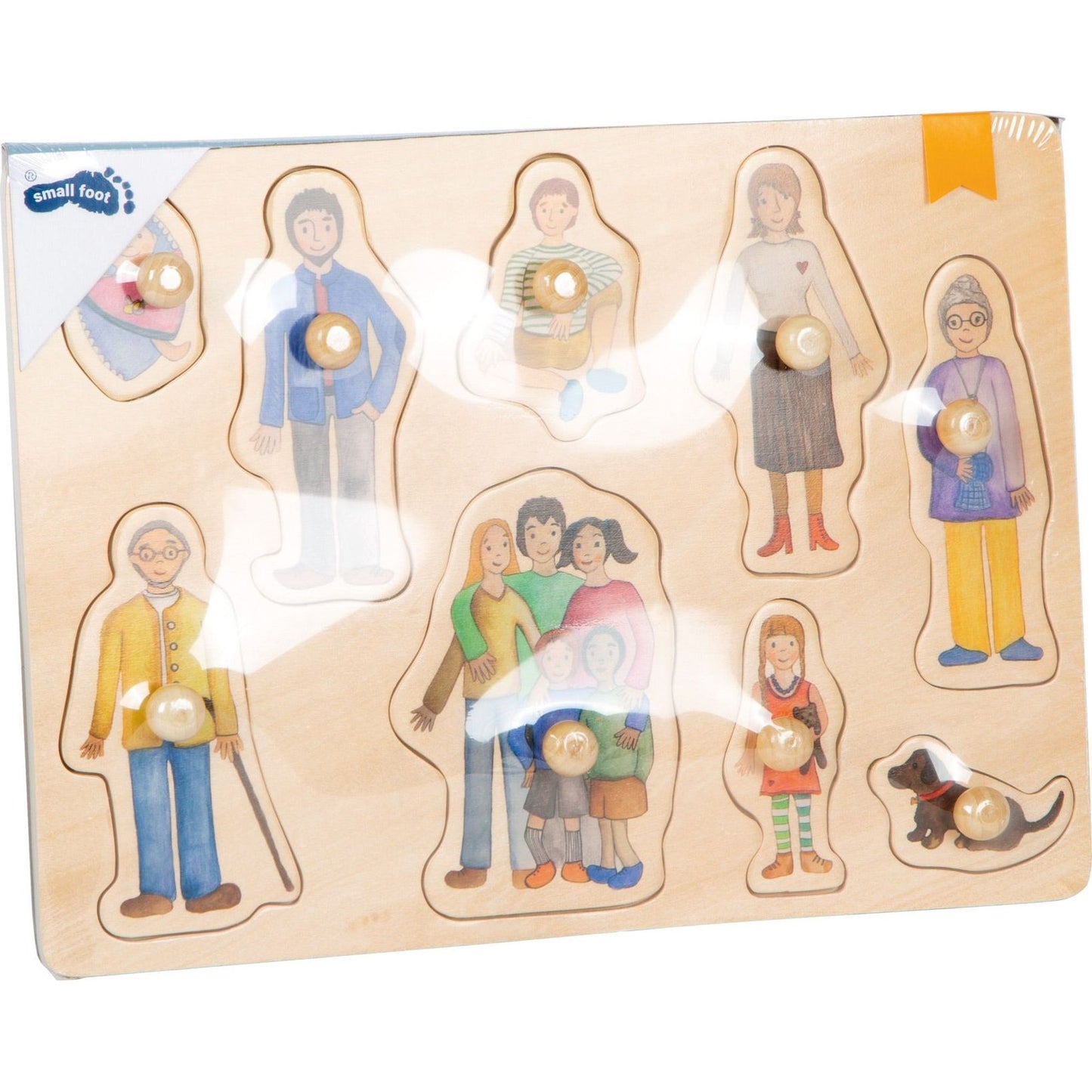 Setzpuzzle Familie und Freunde