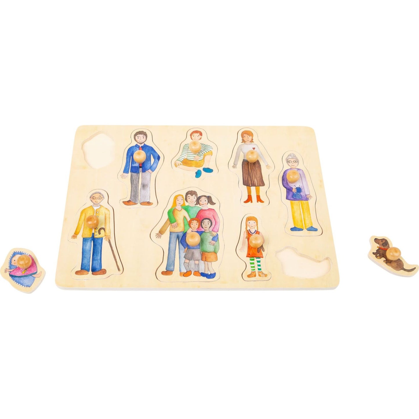 Setzpuzzle Familie und Freunde