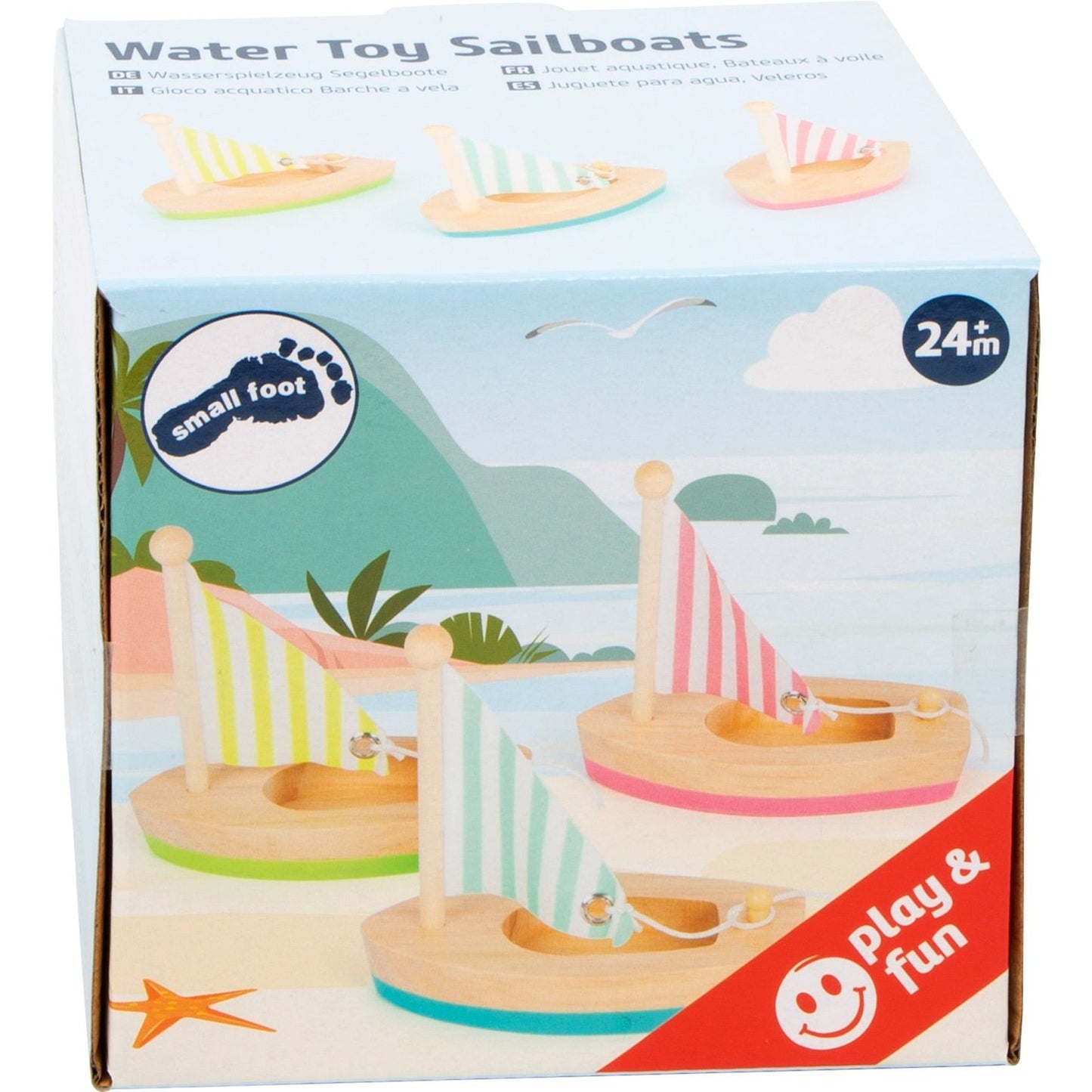 Wasserspielzeug Segelboote