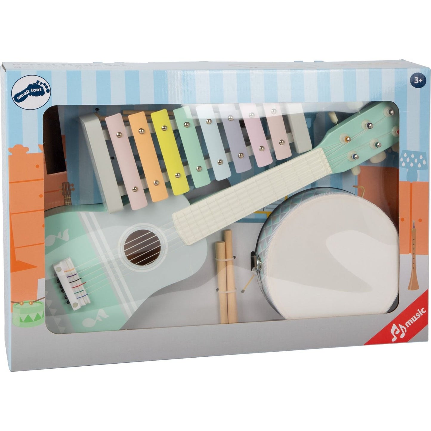 Musik-Set Pastell