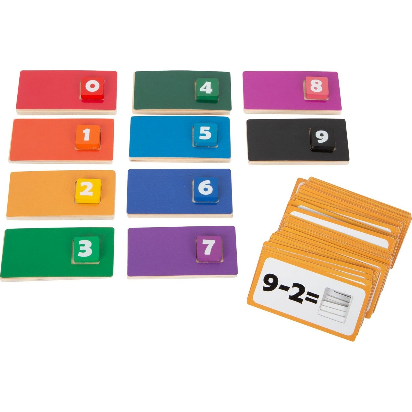 Lernspiel Holzpuzzle Mathematik