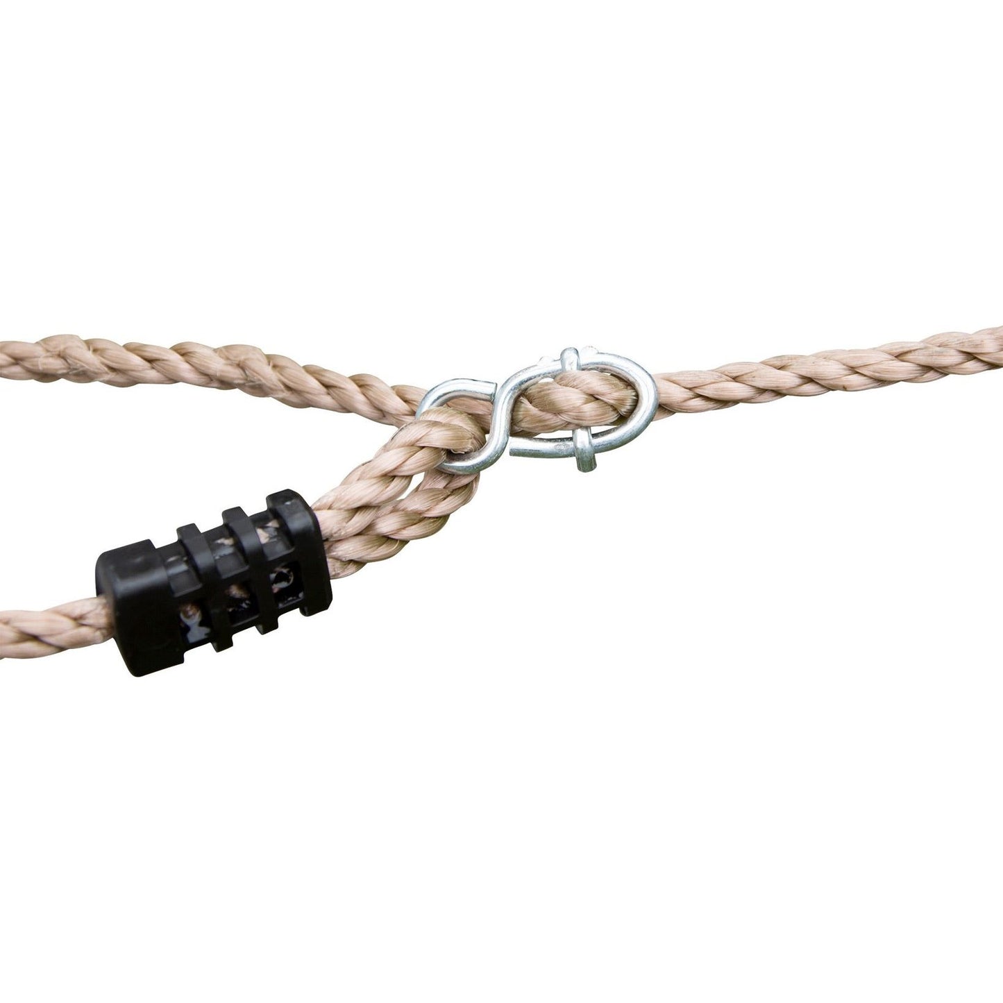 Kletternetz mit Achterhaken