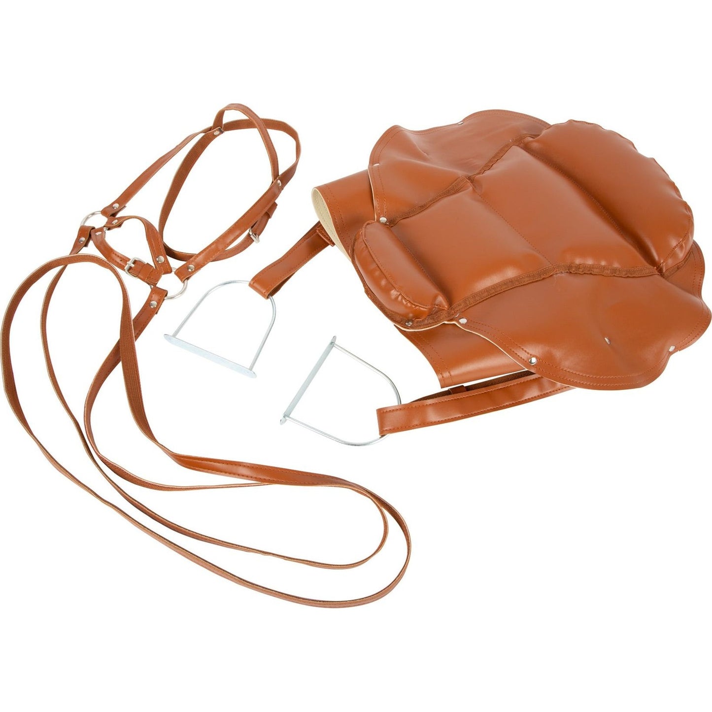 Sattel und Zaumzeug-Set Holzpferd
