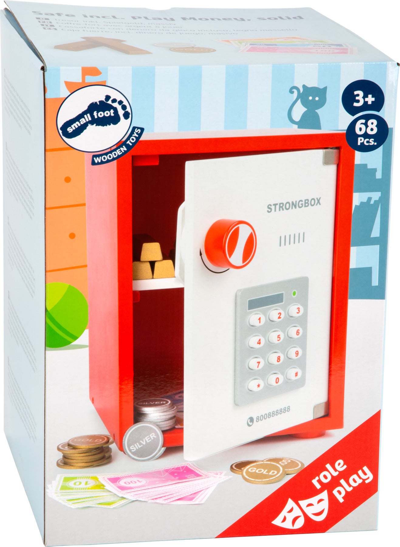 Tresor inkl. Spielgeld