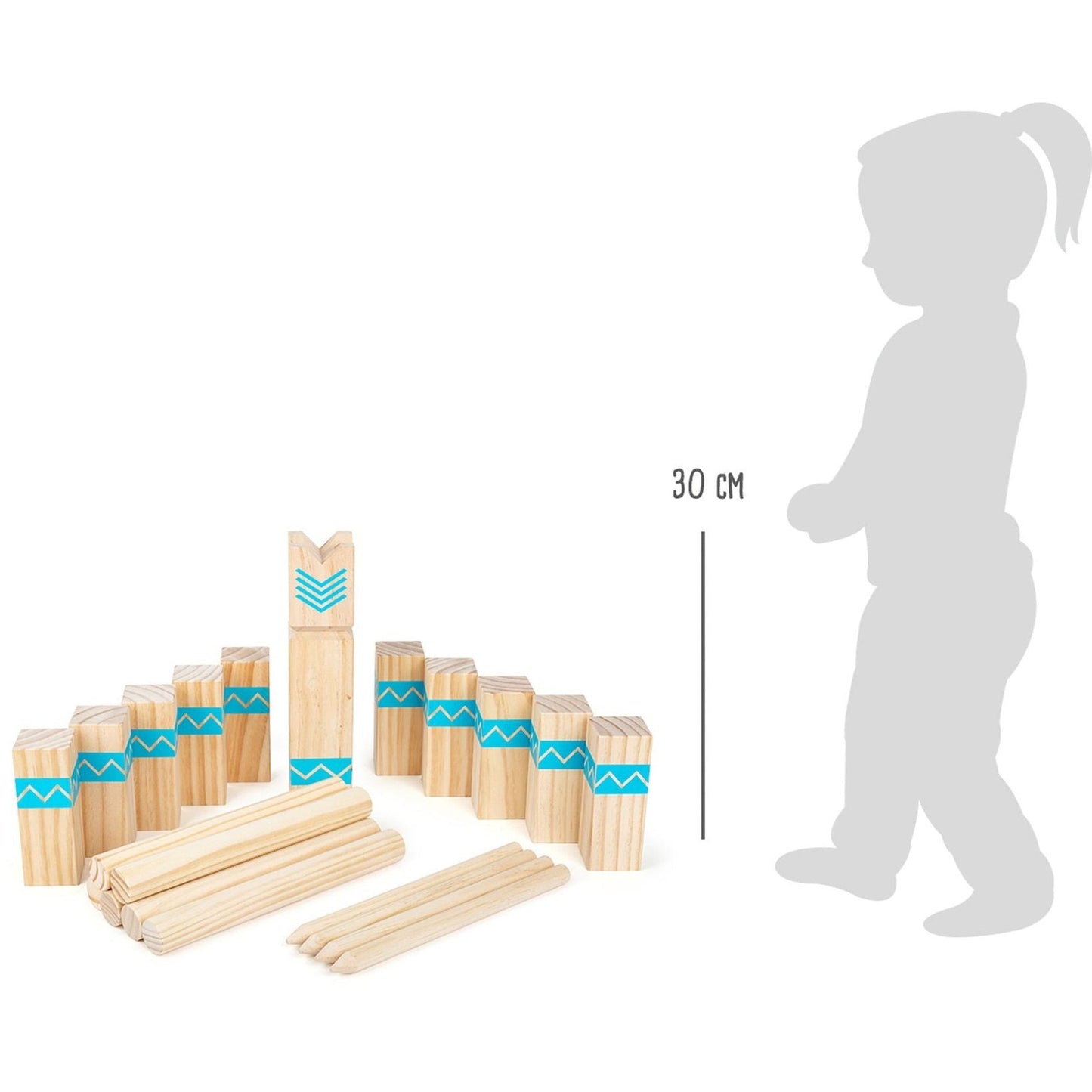 Wikingerspiel Kubb „Active“