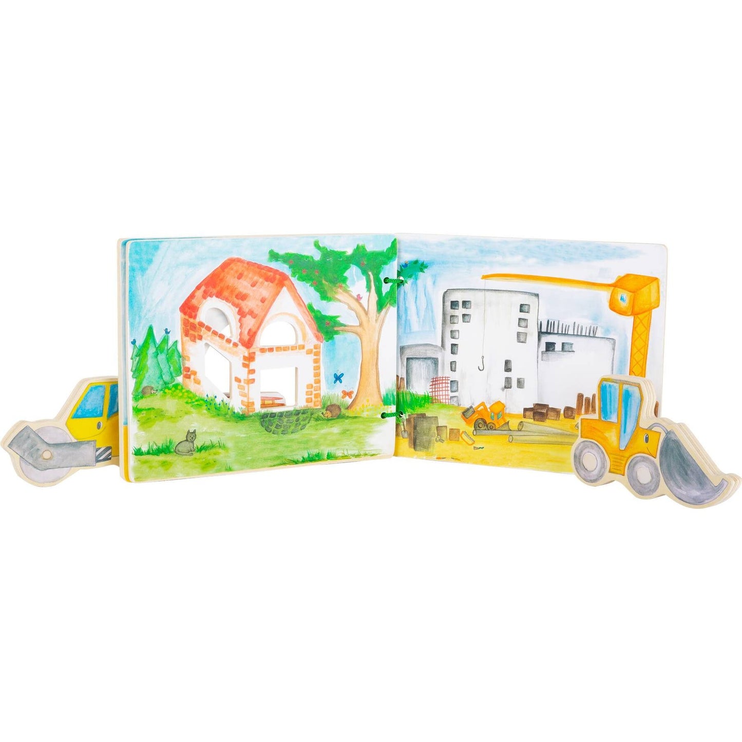 Bilderbuch Baustelle, interaktiv