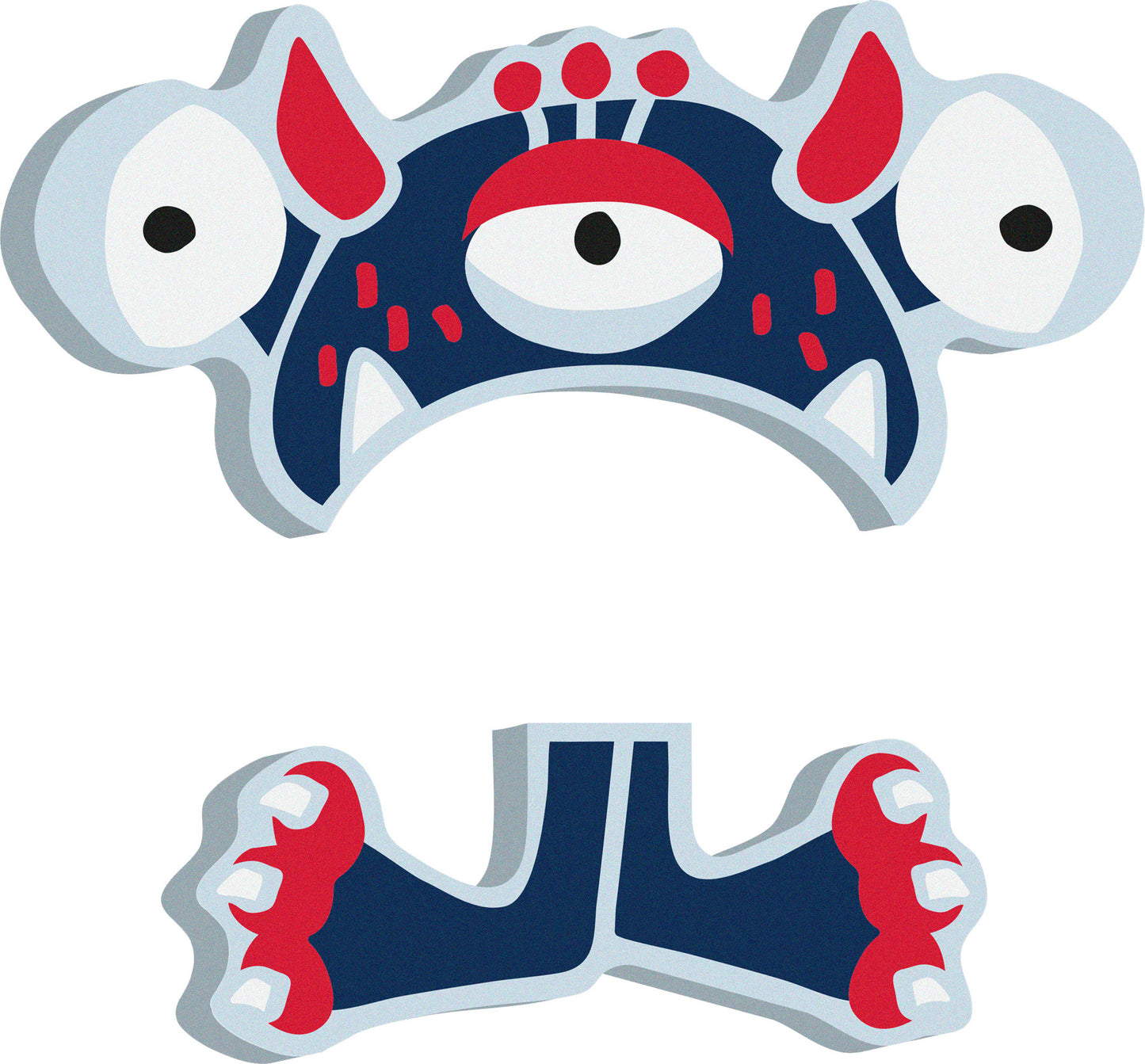 ABC Buchstaben Monster Al