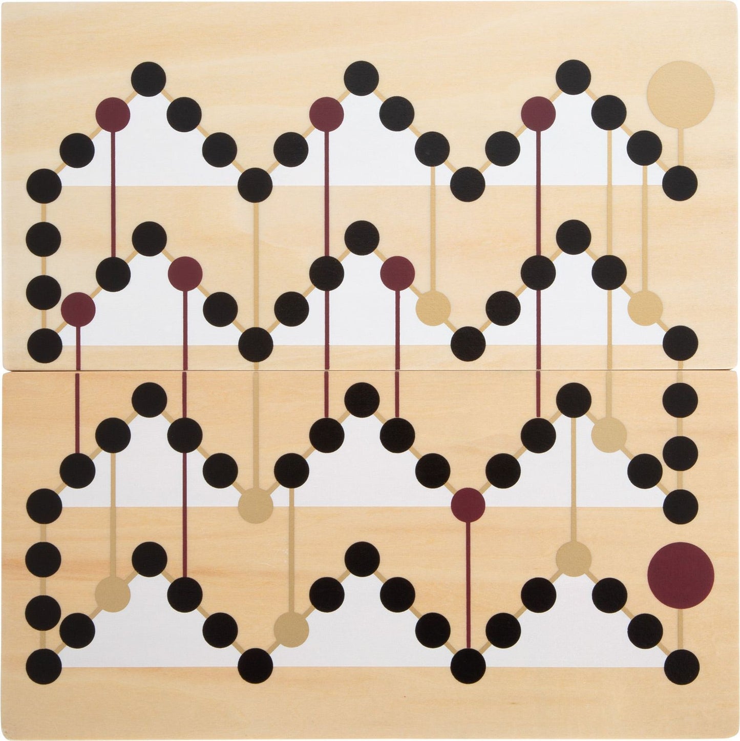 Ludo und Leiterspiel „Gold Edition“