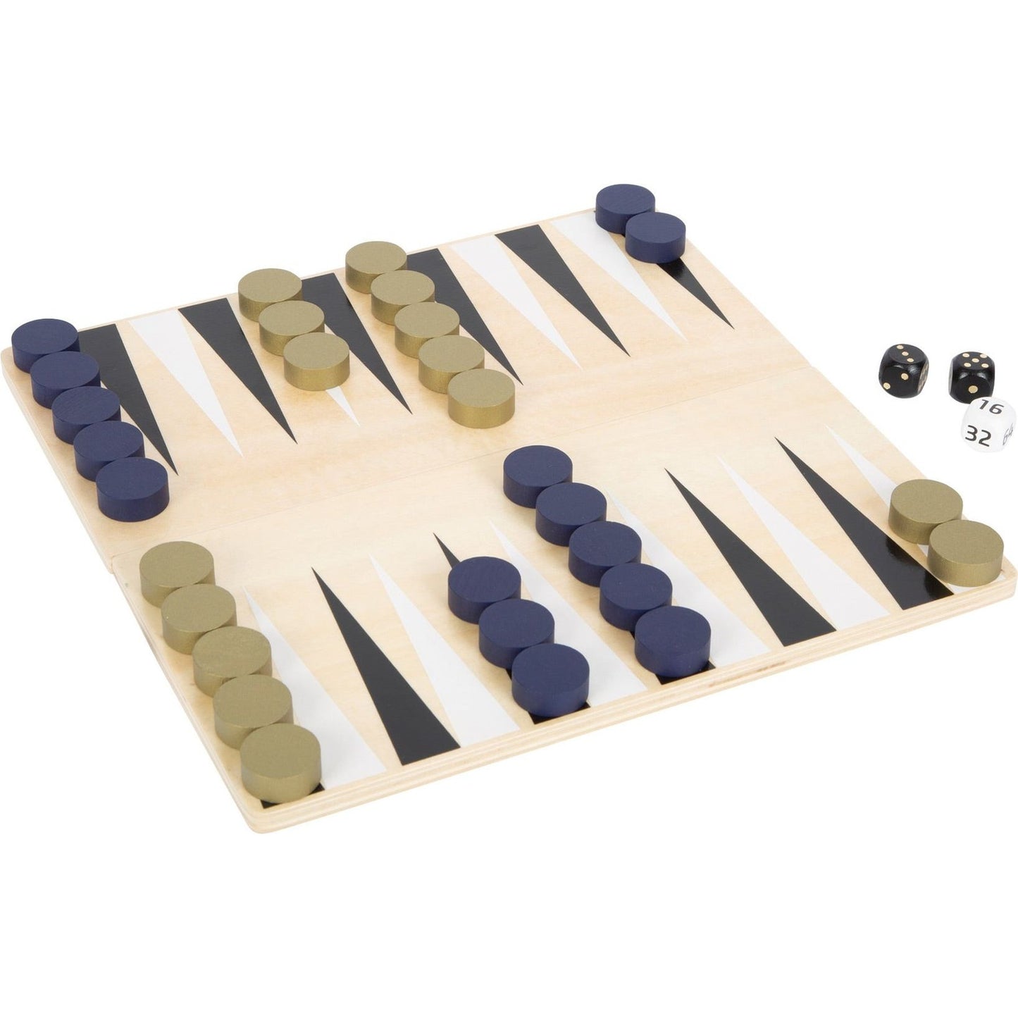 Schach und Backgammon „Gold Edition“