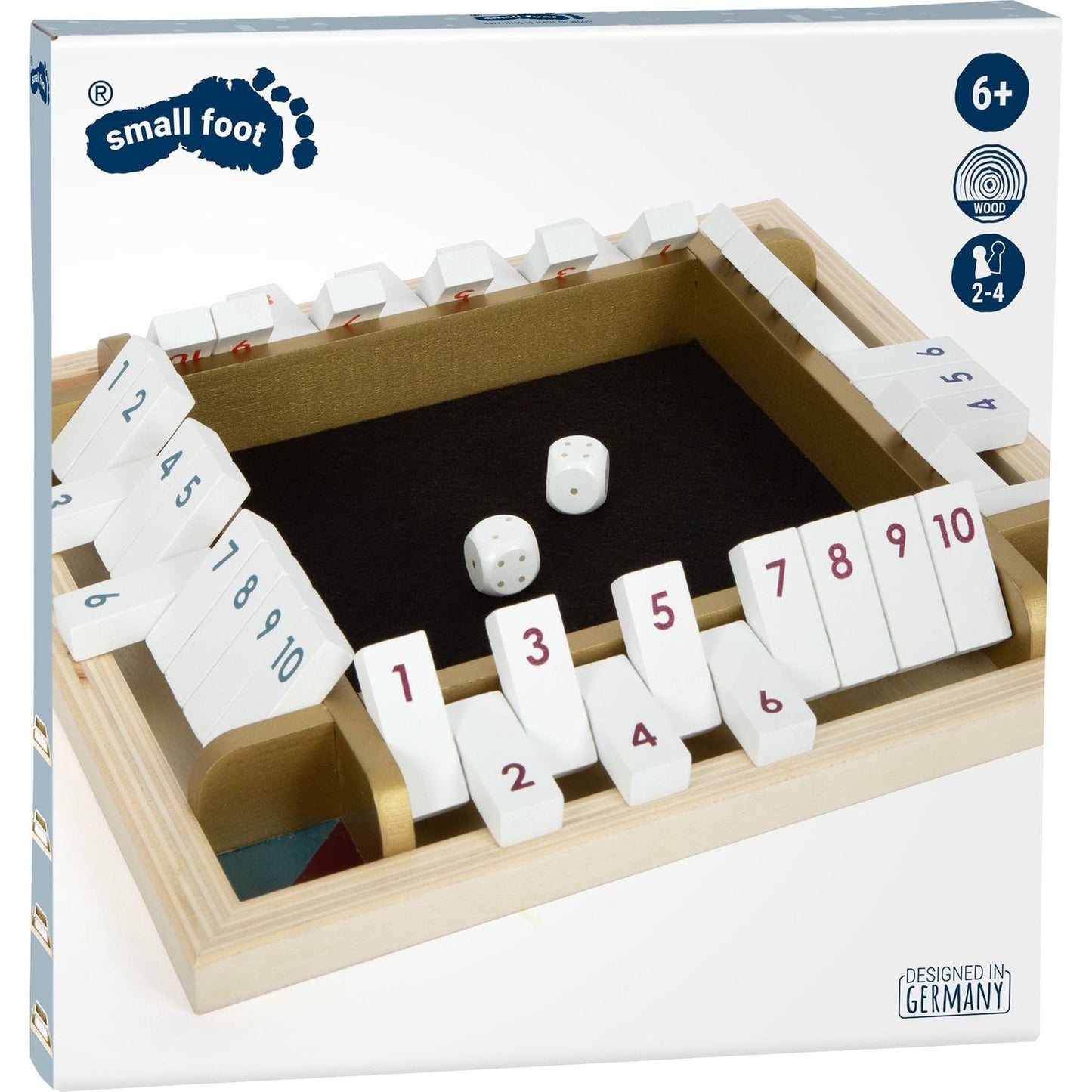 Würfelspiel Shut the Box „Gold Edition”