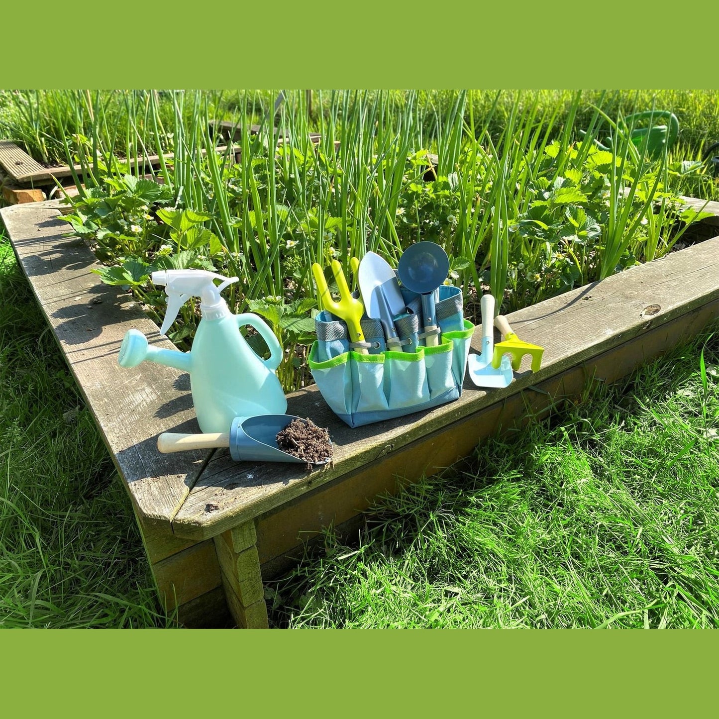 Gartentasche mit Gartenwerkzeug