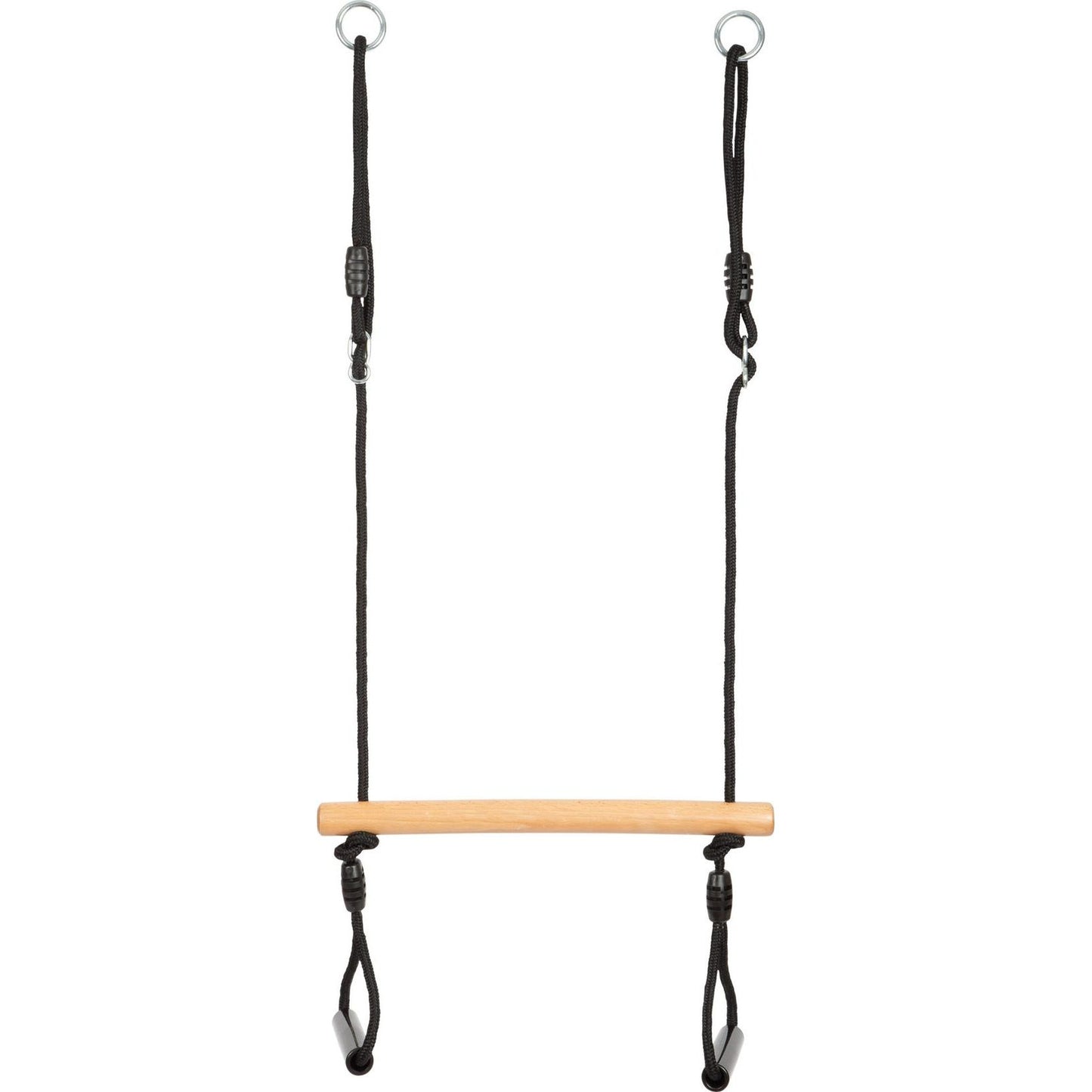 Trapezschaukel mit Turnringen „Black Line“