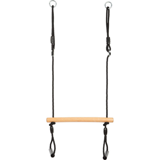 Trapezschaukel mit Turnringen „Black Line“
