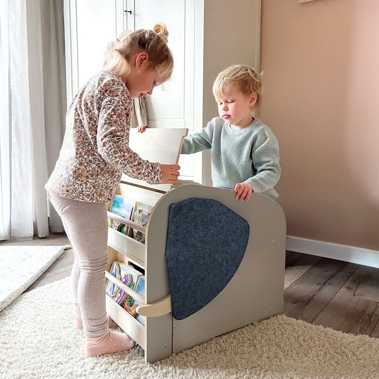 Spielzeugbox mit Sitz und Rollen Elefant „Wildlife“