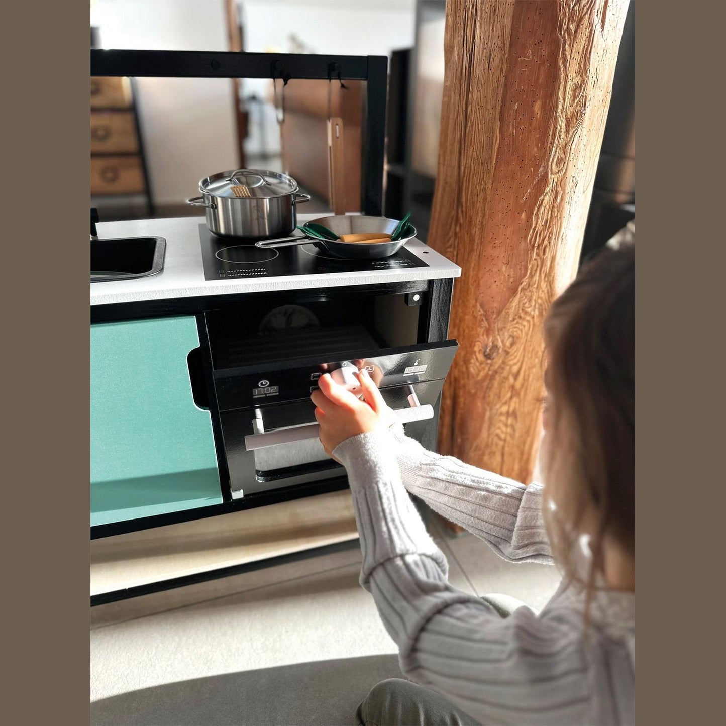 Kinderküche Industrial
