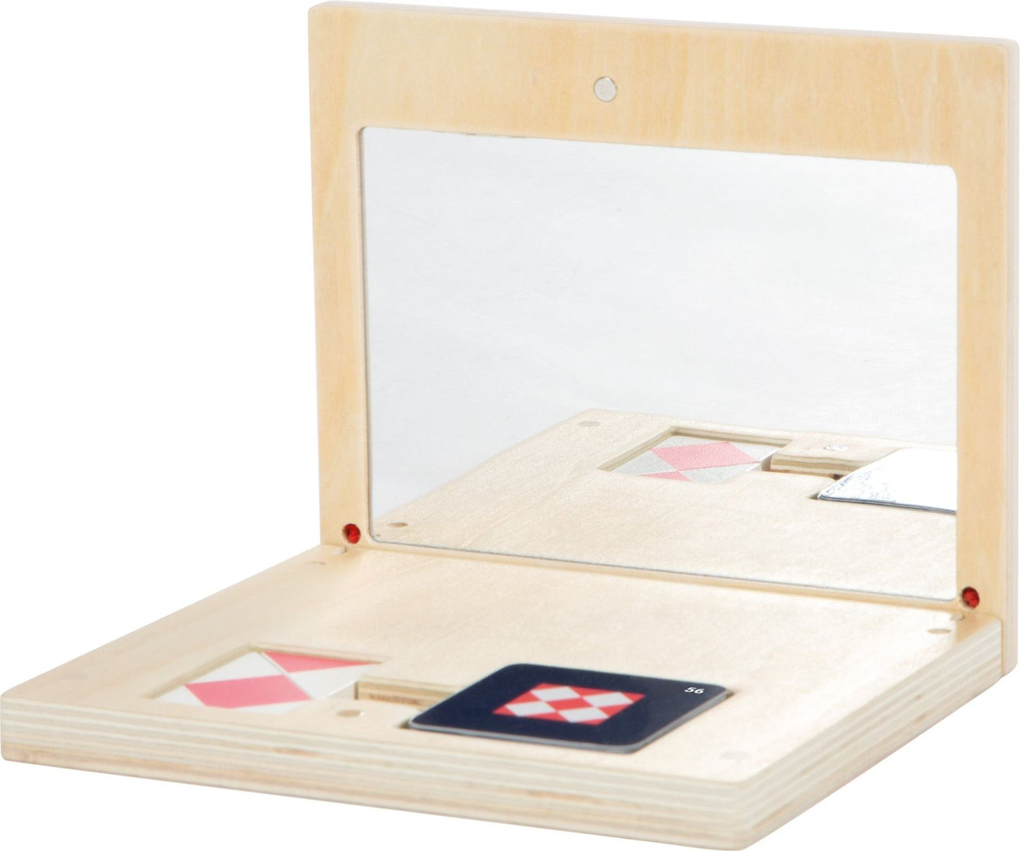 Symmetriespiel mit Spiegel „Educate“