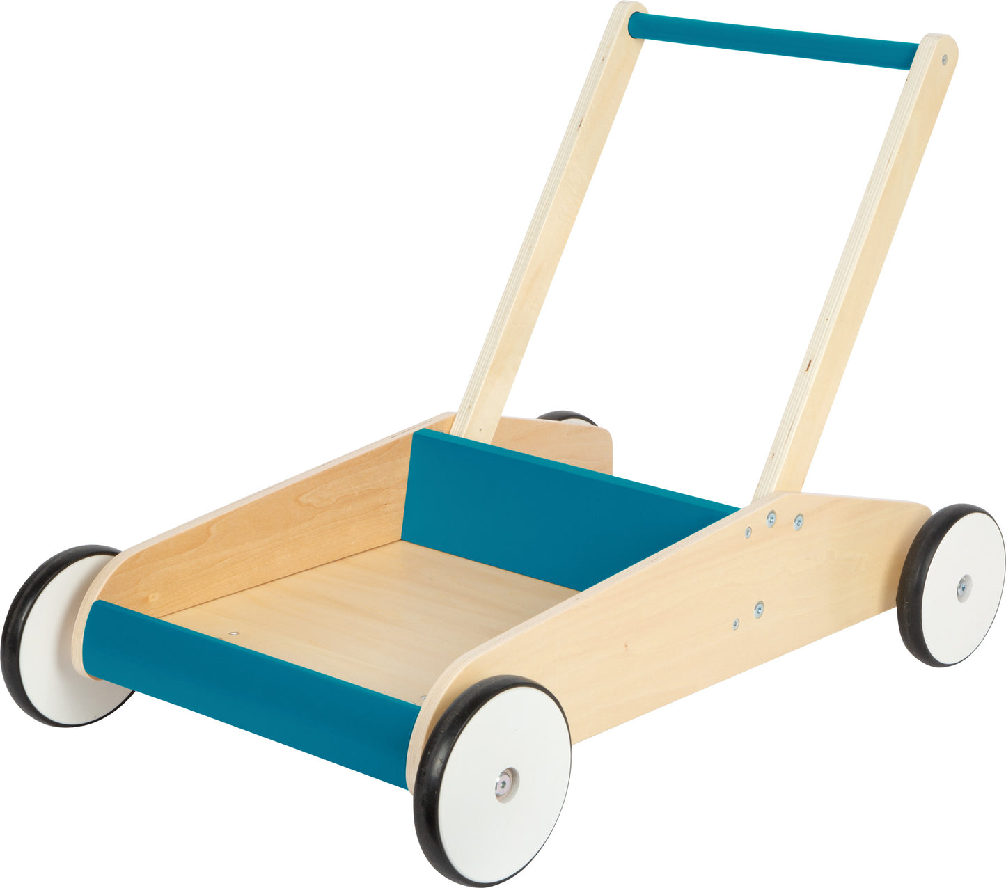 Lauflernwagen Petrolblau