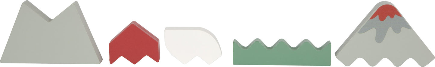 Holzbausteine „Dino“