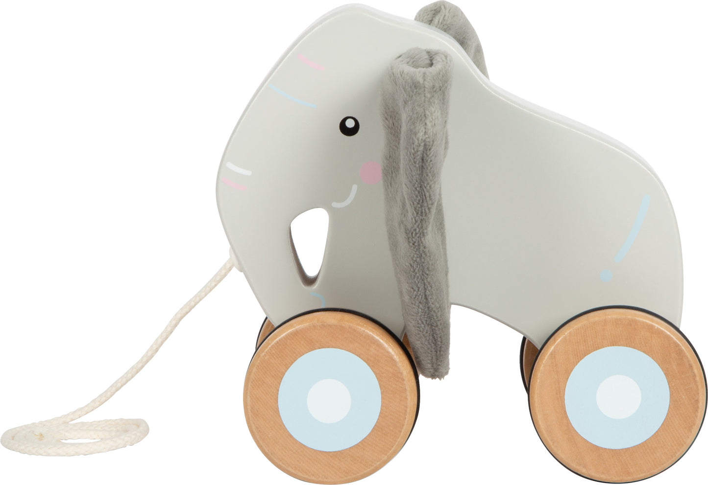 Nachziehtier Elefant mit Knisterohren