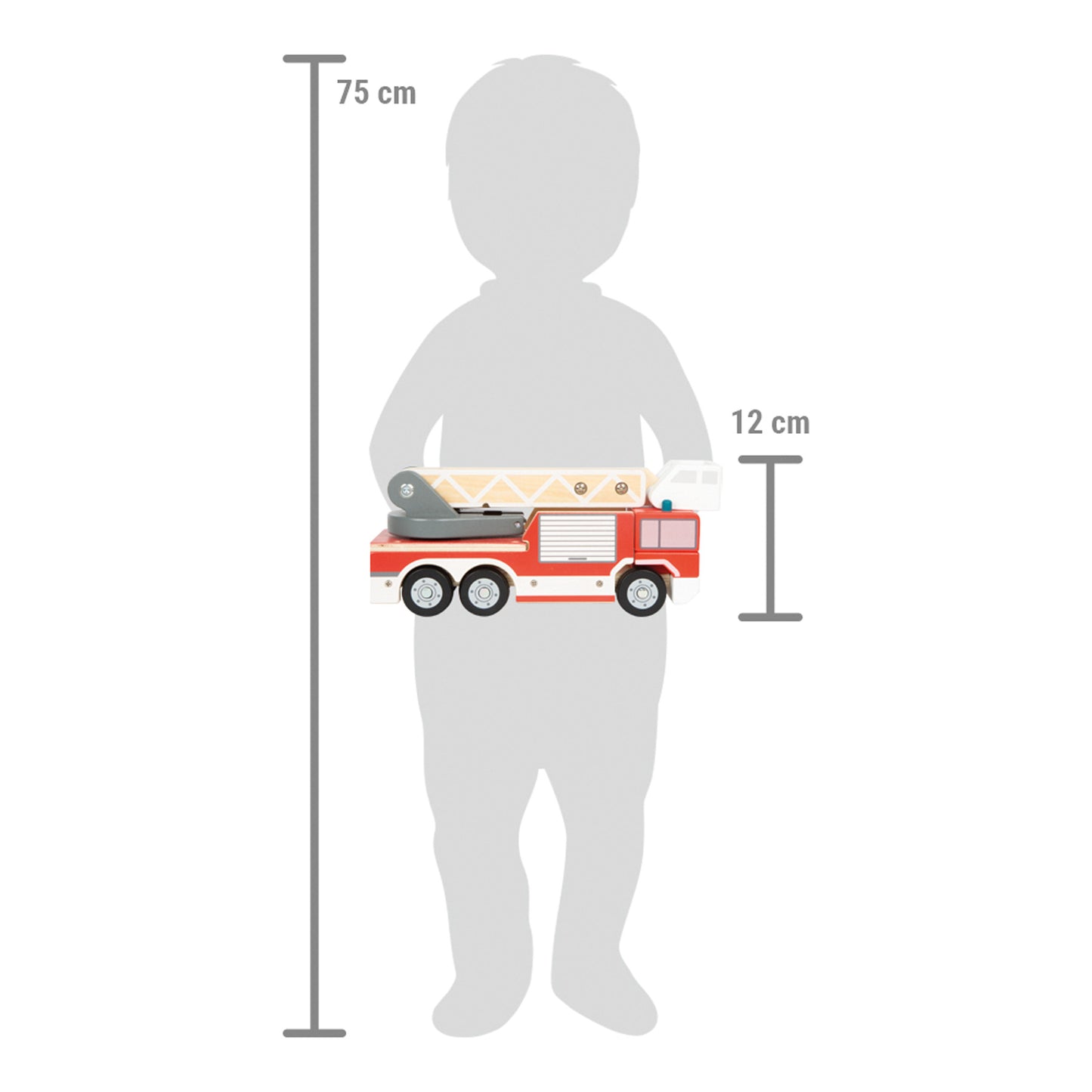 Feuerwehr mit Drehleiter