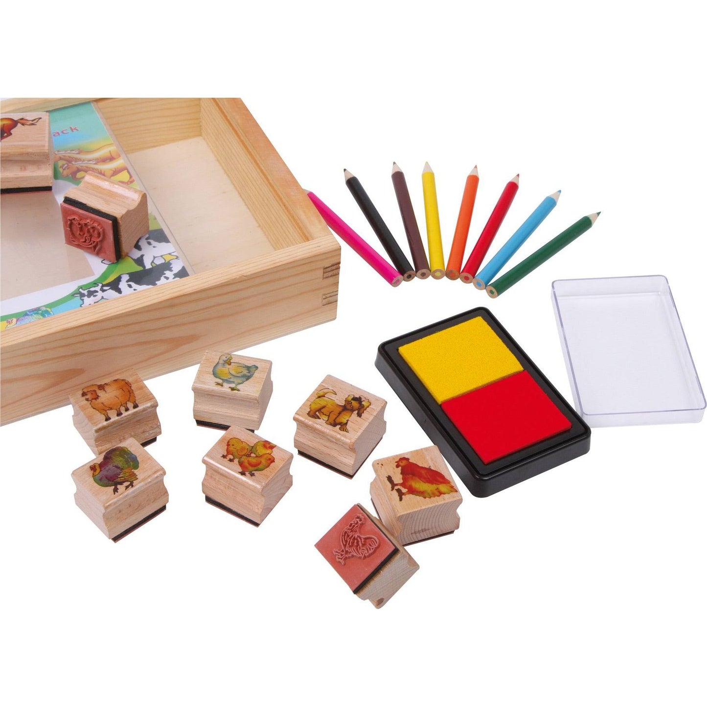 Stempel-Set Farmtiere
