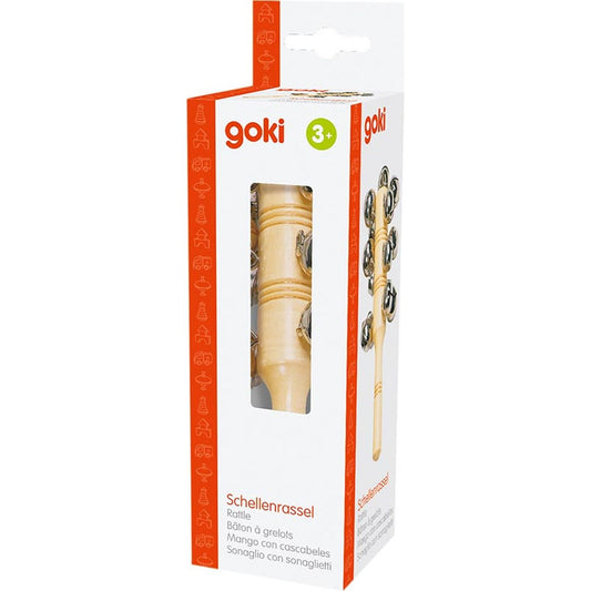 Schellenstab mit 13 Schellen