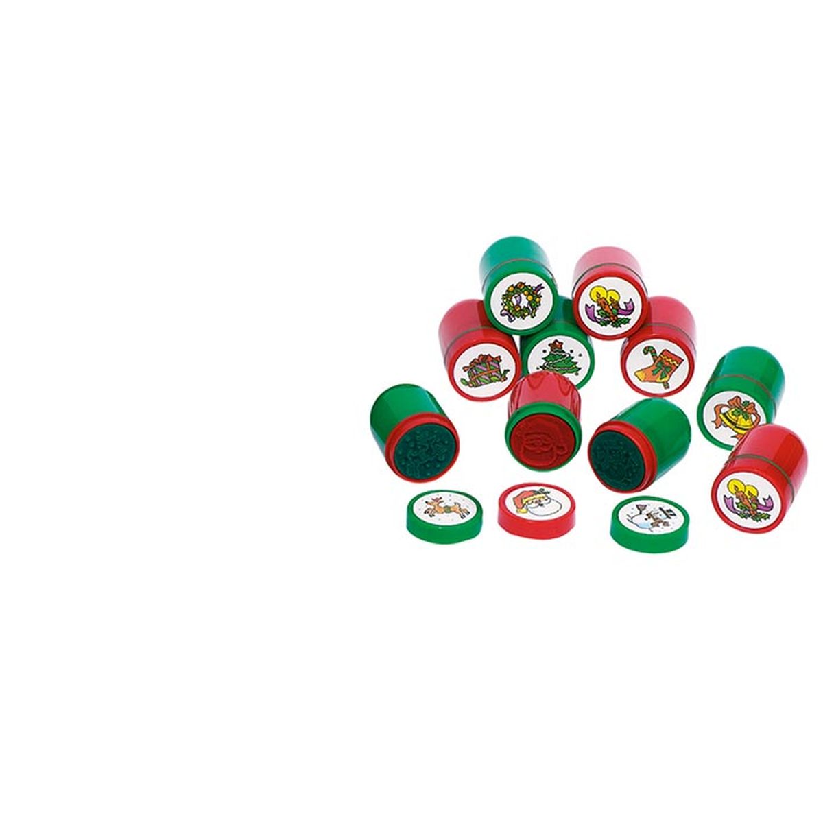 Kunststoff-Stempel, Weihnachtsmotive