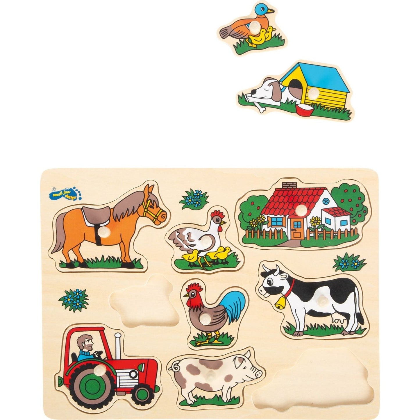 Setzpuzzle Bauerei