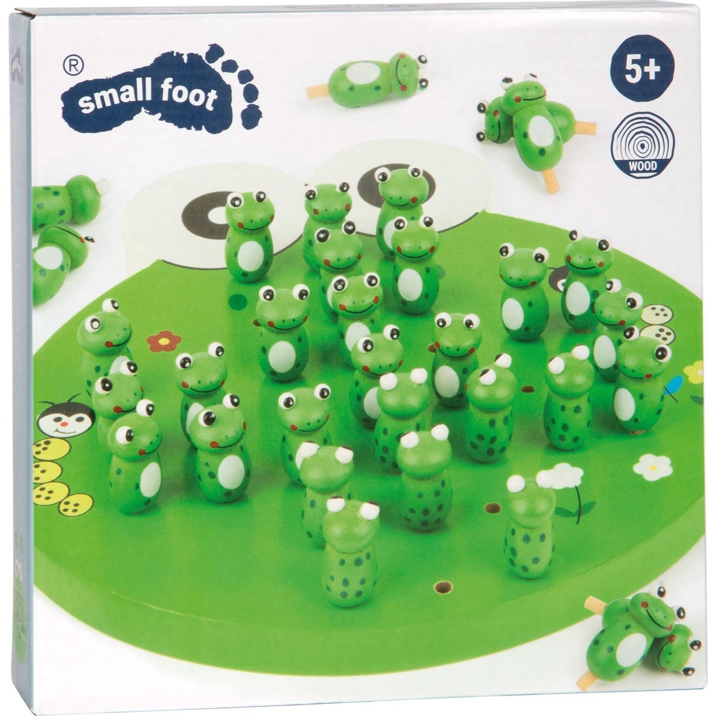 Solitär Frosch