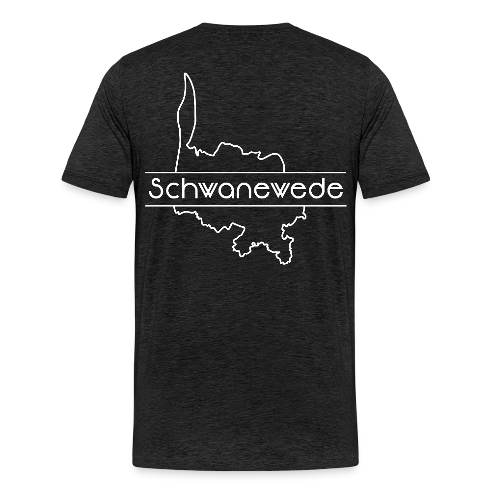 Männer Premium T-Shirt - Schwanewede - Anthrazit