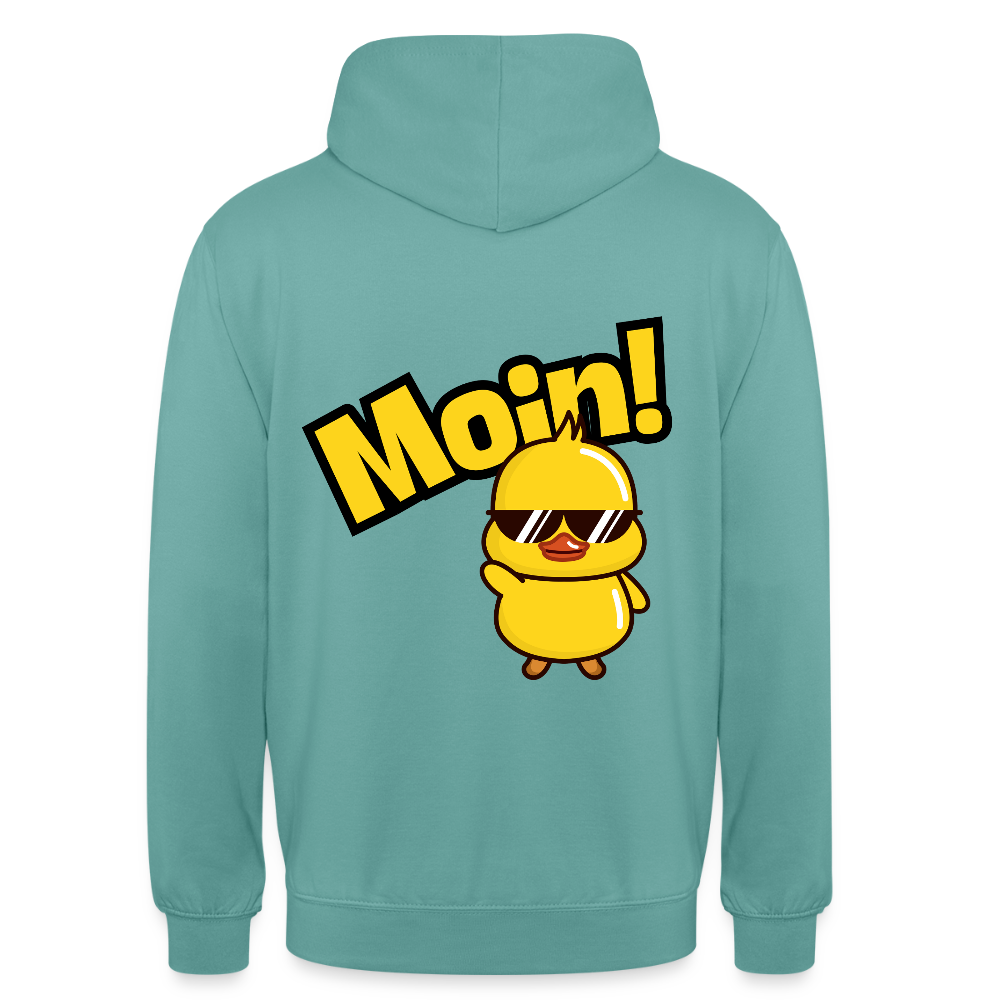 Unisex Hoodie - MOIN - Pastelltürkis